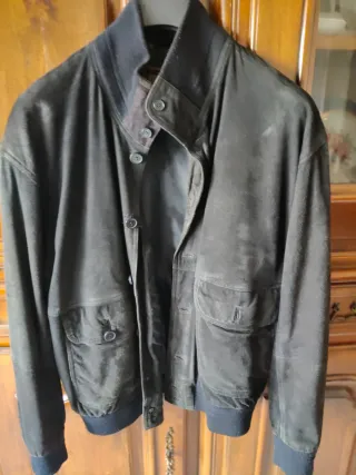 Giubbotto scamosciato Conbipel Marrone Taglia L