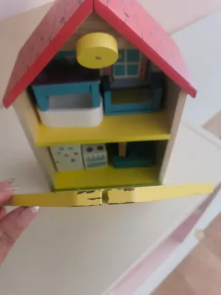 Casita de madera Peppa Pig