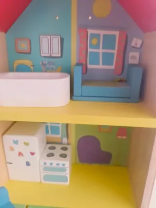 Casita de madera Peppa Pig