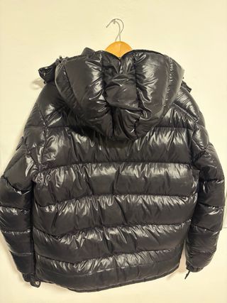 Moncler maya giubbotto Nero Lucido Taglia L