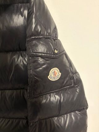 Moncler maya giubbotto Nero Lucido Taglia L