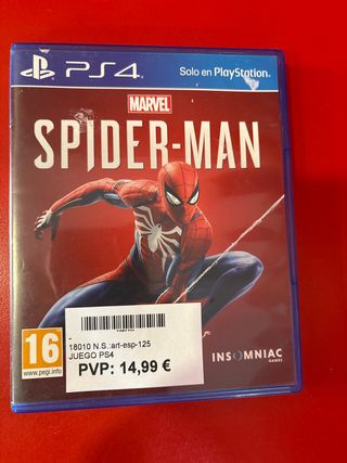 Spider-Man PS4 (PlayStation 4) Marvel