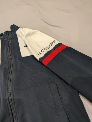 le coq sportif chaqueta talla xs azul oscuro