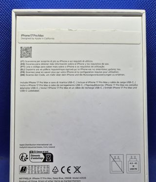 iPhone 17 Pro Max (Somos tienda-Con garantía)