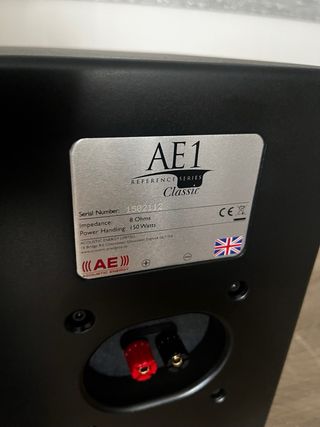 Altavoces AE 1 Reference Classic Negros