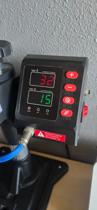 Prensa de calor Vevor 4 en 1