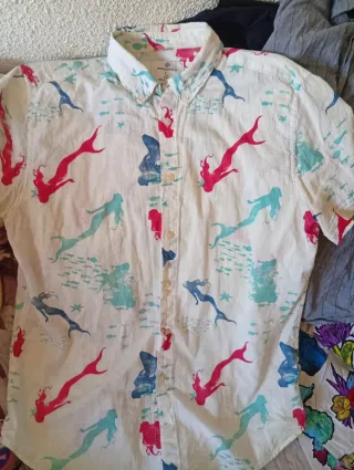 2 Camisas Hombre Talla L Sfera y Springfield. Unid