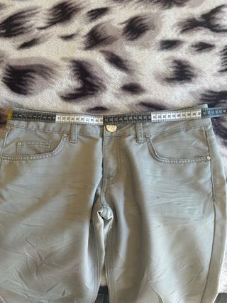 Pantalones Phard grises mujer