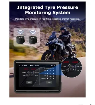 Radio para moto con Carplay y Android Auto