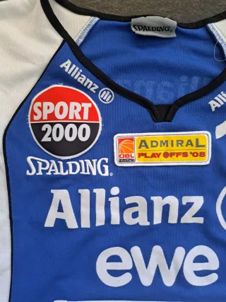 Maglia basket Allianz Spalding 11 ufficiale