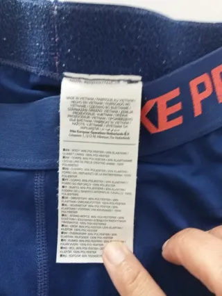 Lote 3 Mallas: 2 Nike Pro + 1 Décimas