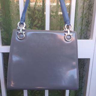 Borsa Salvatore Ferragamo Grigia