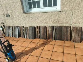 Tablas de teca para exterior