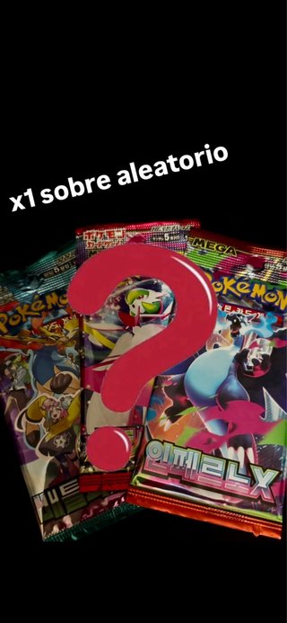 Póster Mega Lucario EX Pokémon + sobre aleatorio