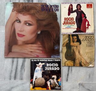 Lote 4 Vinilos Rocío Jurado Flamenco