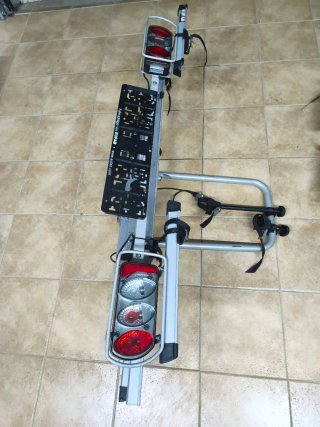 Portabicicletas  de tres bicis