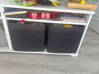 2 Cajas Organizadoras de Tela Negras