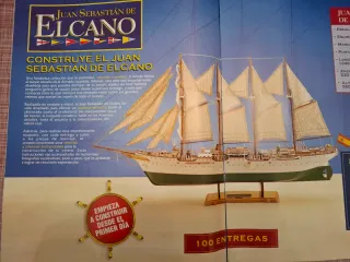 SE ESCUCHAN OFERTAS-Colección Maqueta Barco Elcano