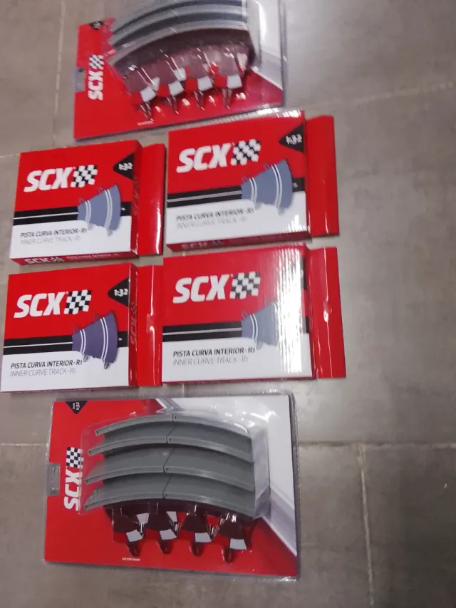 Lote Scalextric Pista Curva Interior R1