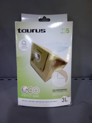 Bolsas Aspirador Taurus TX3 y Eco 3L