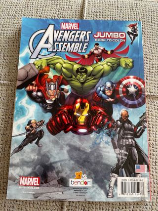 Comic marvel en inglés