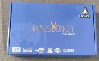 Receptor Satélite James Donkey HD DUO Linux E2