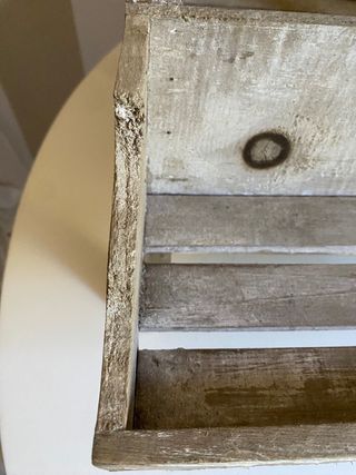 Espositori Legno Anticato Set 2 Pezzi.