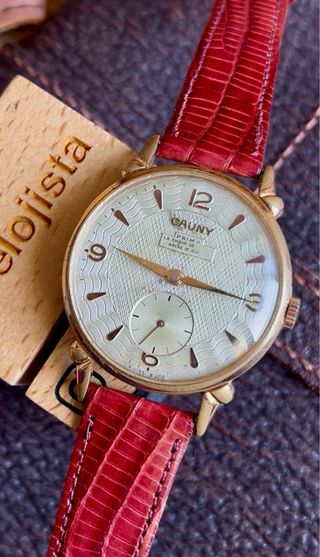 Cauny Prima 39mm Calibre 203 Reloj Suizo