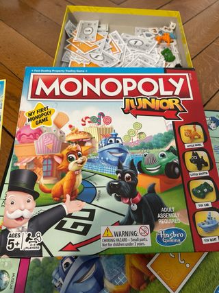 Monopoly Junior Juego de Mesa (Inglés)