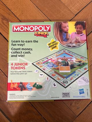 Monopoly Junior Juego de Mesa (Inglés)