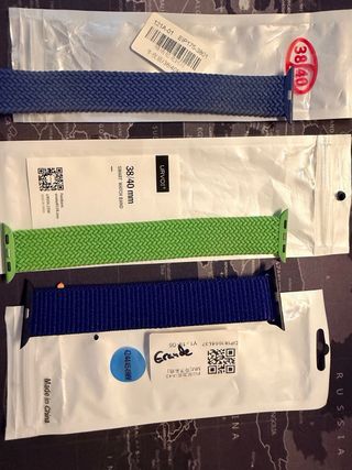 4 Correas Apple Watch 38,40,41mm