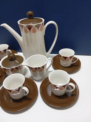 Juego café vintage años 70