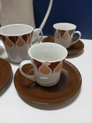 Juego café vintage años 70