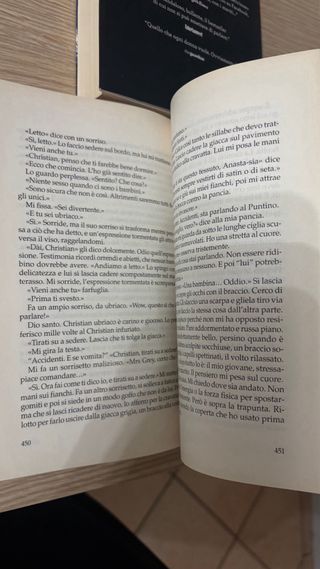 Libri 50 sfumature trilogia