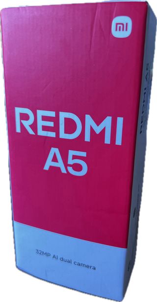Xiaomi Redmi A5 32GB Rojo Nuevo 32MP AI Dual Camer