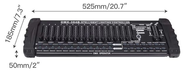 Controlador DMX 384 Canales