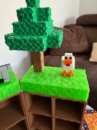 Expositor Kinder Joy Minecraft