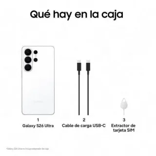 SAMSUNG Galaxy S26 Ultra 512GB Blanco