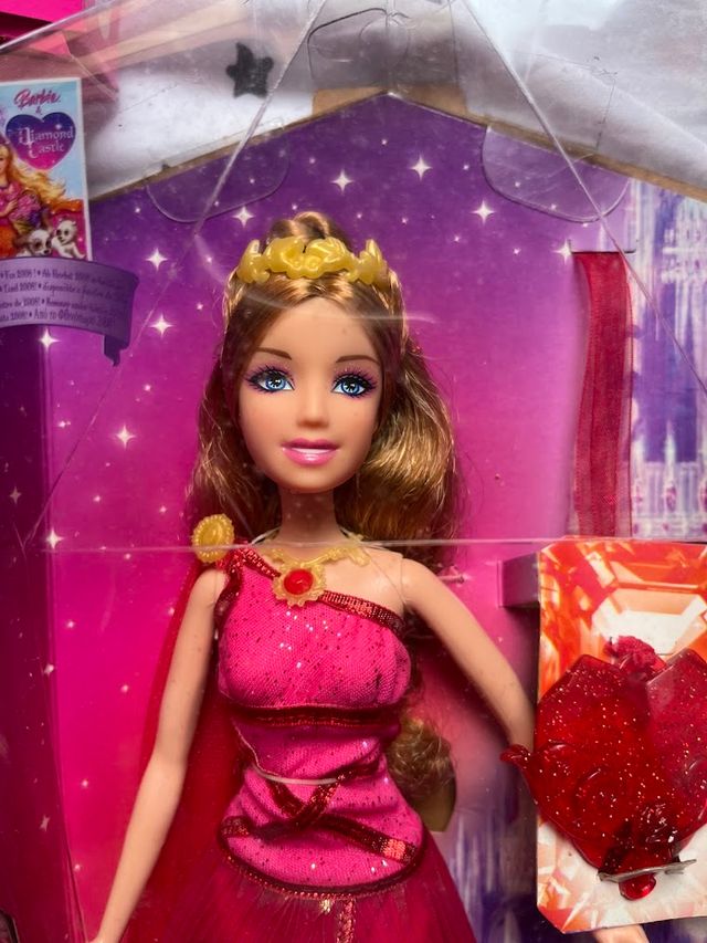 Barbie Alexa Musas y Principe Castillo de Diamante