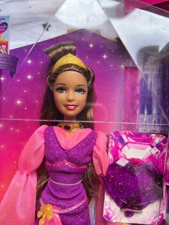 Barbie Alexa Musas y Principe Castillo de Diamante