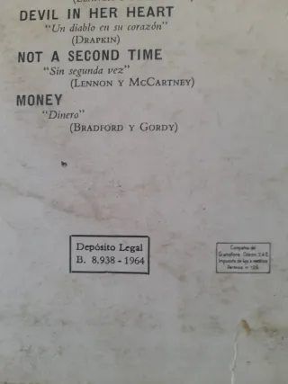 The Beatles - With The Beatles LP