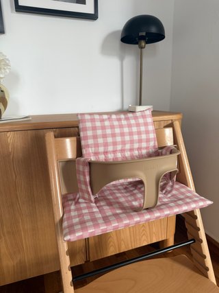 NUEVA Funda para trona Stokke Tripp Trapp Vichy