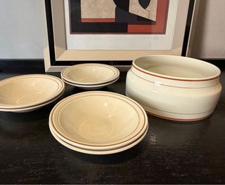 Richard Ginori Insalatiera e 6 Coppette vintage