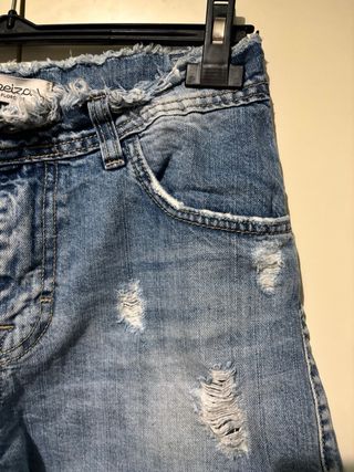 Pantaloncini Jeans Donna Flo Reiza Strappati