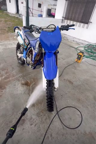 Moto Enduro/Motocross Azul y Negra , yamaha 250 Wr