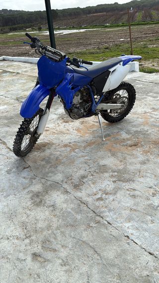 Moto Enduro/Motocross Azul y Negra , yamaha 250 Wr