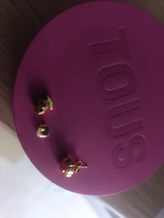 Pendientes Tous Oso Oro