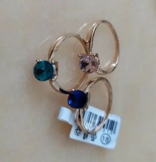 Lotto 3 anelli nuovi