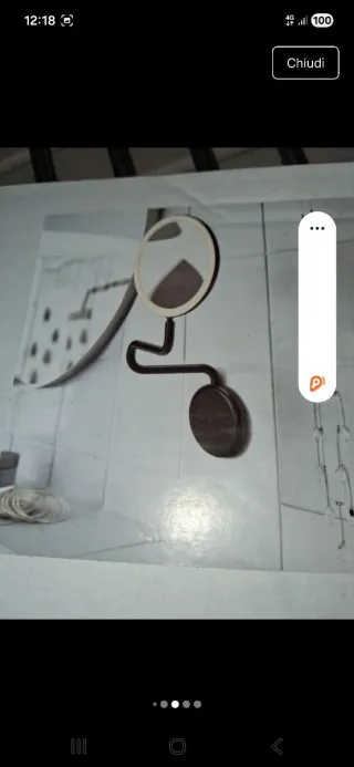 Specchio da parete Ikea EKFÄNN