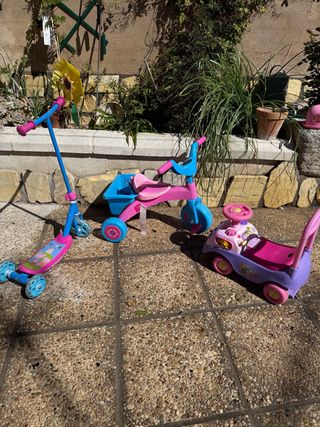 Triciclo, patinete y correpasillos infantil